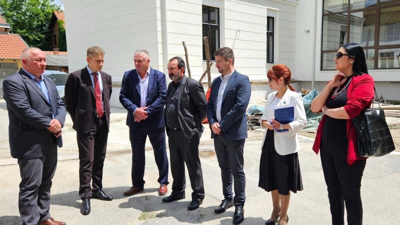 Ministar Aleksandar Martinović u poseti opštini Petrovac 